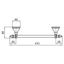 Полотенцедержатель Webert Ottocento AM500501065 Полотенцедержатель Webert Ottocento AM500501065