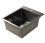 Мойка из нержавеющей стали Santegro 40 см STR4050BL графит