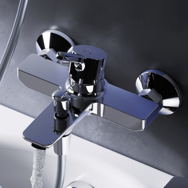 Смеситель для ванны Am.Pm X-Joy S F85B10000 хром глянцевый