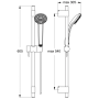 Душевой гарнитур Ideal Standard IDEALRAIN PRO B9830AA Душевой гарнитур Ideal Standard IDEALRAIN PRO B9830AA