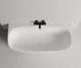 Ванна из искусственного камня Salini Sofia wall 170х80 102522M белая матовая