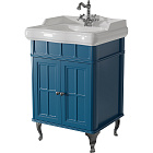 Тумба под раковину Caprigo Borgo 55 см 33410-B136 напольная бриллиантово-синий