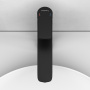 Смеситель для раковины Abelsberg Lineara UNF23509MB вулканический черный матовый