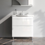 Тумба под раковину Am.Pm Like 80 см M80FSX0802WG напольная белая