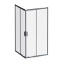 Душевой уголок AM.PM Gem 100x195x100 W90G-403-100100-BT профиль черный