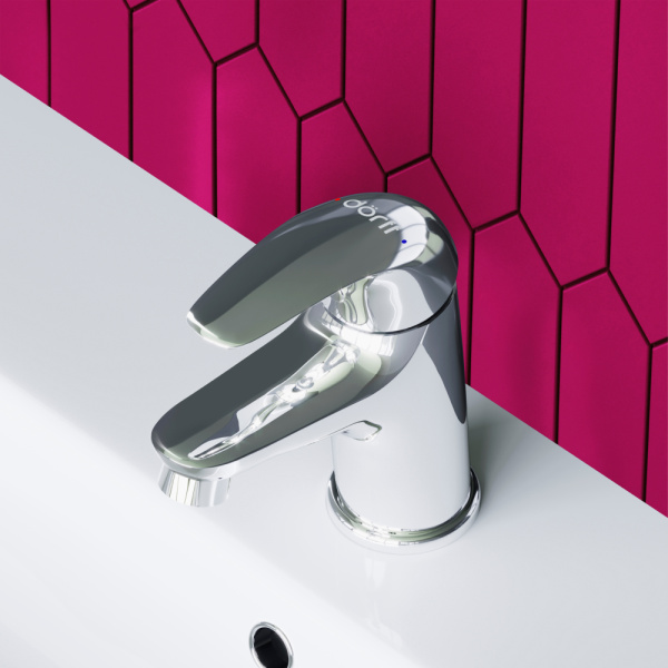 Смеситель для раковины Dorff Stark хром глянцевый