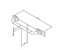 Поручень AM.PM Sense A7432500 Поручень AM.PM Sense A7432500