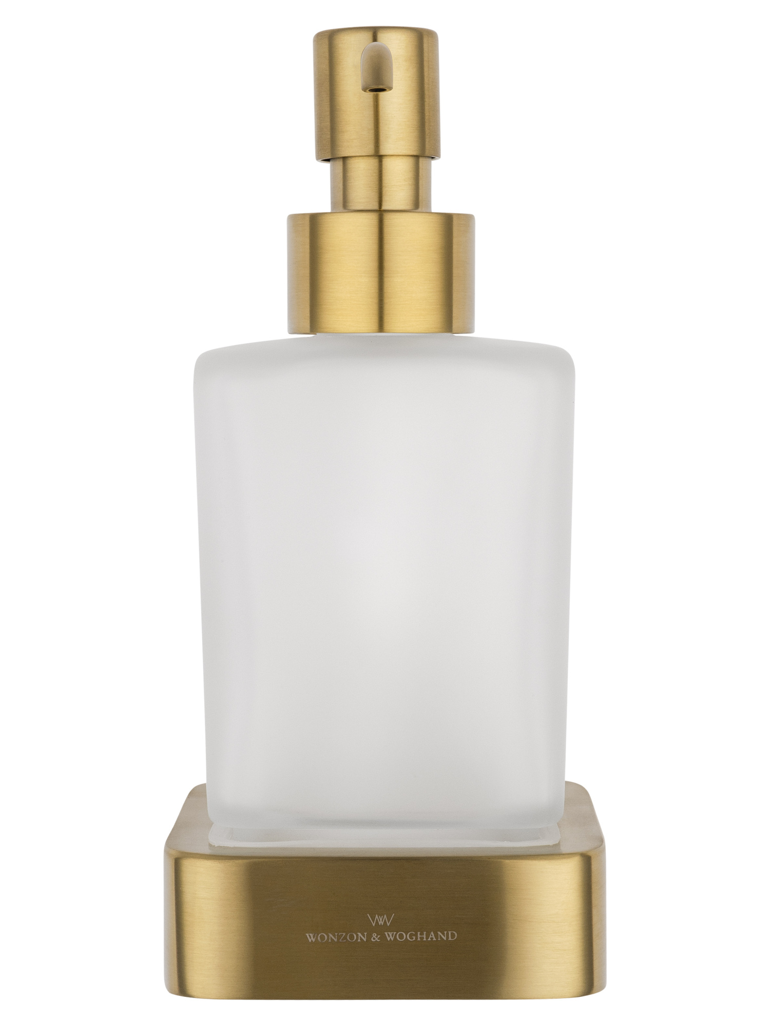 Дозатор для мыла Wonzon & Woghand Lotte WW-8333-BG золото брашированный