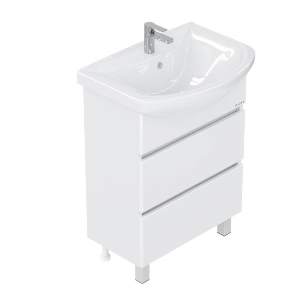 Тумба под раковину Onika Элита 60 см 106120 белый