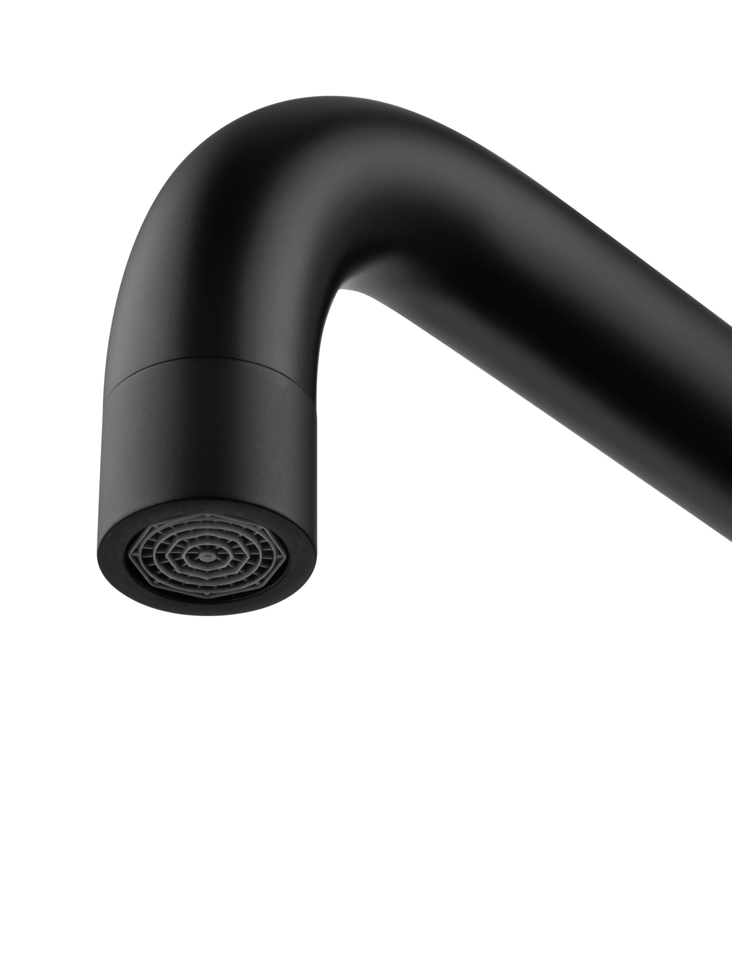 Смеситель для кухонной мойки Wonzon & Woghand WW-L1006-MB черный матовый