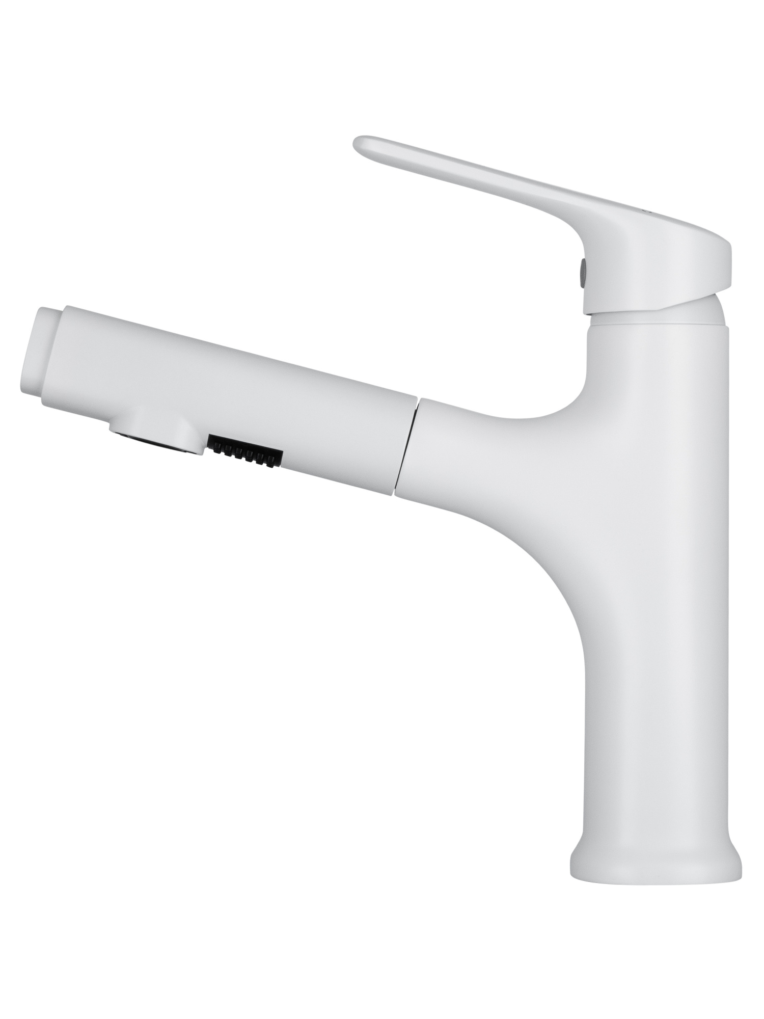 Смеситель для раковины с гигиеническим душем Wonzon & Woghand WW-AE4151-MW белый матовый