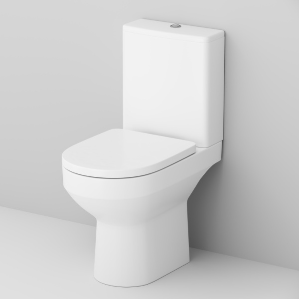 Унитаз-компакт Am.Pm Spirit V2.0 C708600WH напольный безободковый