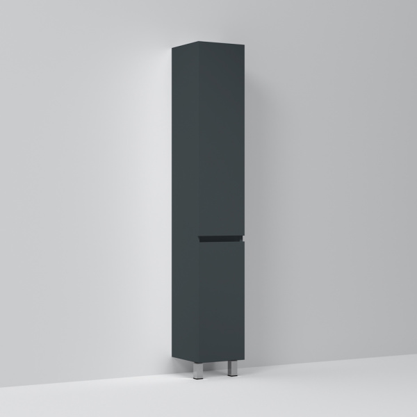 Пенал Am.Pm Gem S 30x190 см M91CSR0306GM R напольный графит