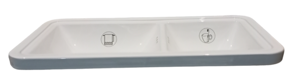 Раковина накладная 70 см Cerutti SPA Double DORRIS CT9280 Раковина накладная 70 см Cerutti SPA Double DORRIS CT9280
