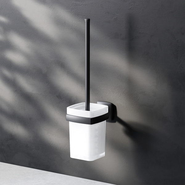 Ершик для унитаза AM.PM Gem A9033422 черный матовый