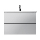 Тумба под раковину Am.Pm Gem 80 см M90FHX0802WG подвесная белая