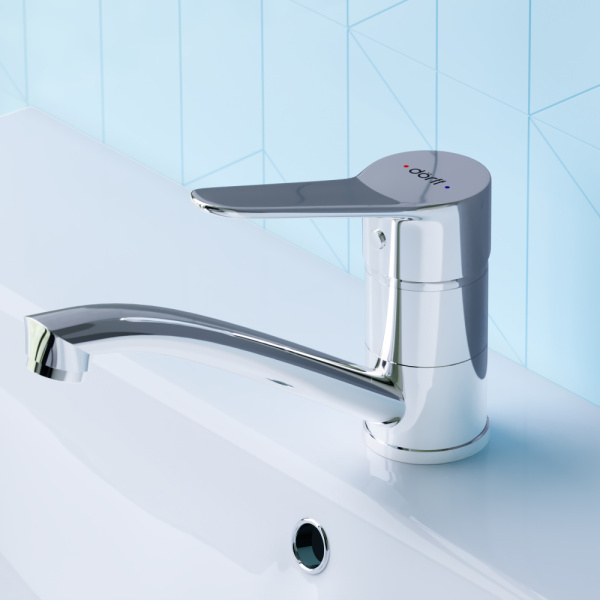 Смеситель для раковины Dorff Optima хром глянцевый