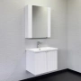 Тумба с раковиной Comforty Лима 70 см 00-00001284 подвесная белая