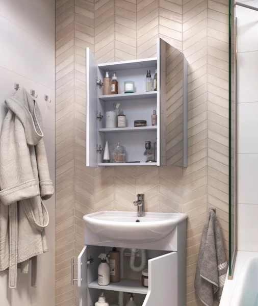 Зеркальный шкаф 60х70 см VIGO Grand zsh.GRA.60 Зеркальный шкаф 60х70 см VIGO Grand zsh.GRA.60