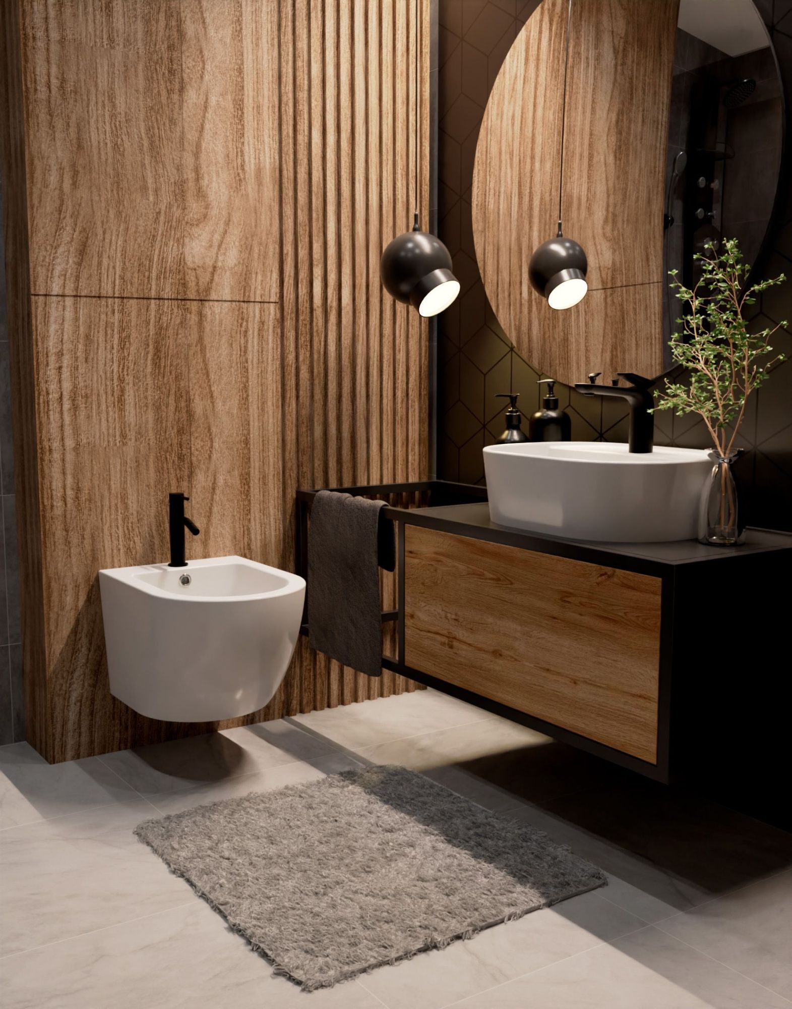 Смеситель AQUAme Siena AQM6216MB черный матовый