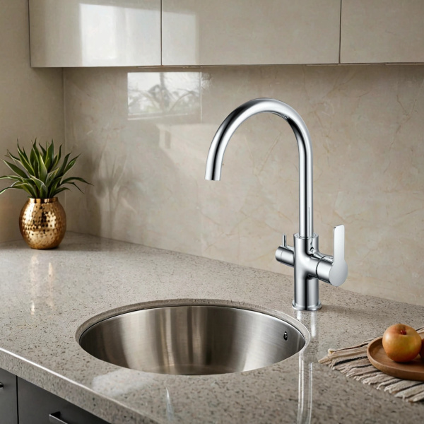 Смеситель для кухни ESKO Kitchen K27 хром Смеситель для кухни ESKO Kitchen K27 хром