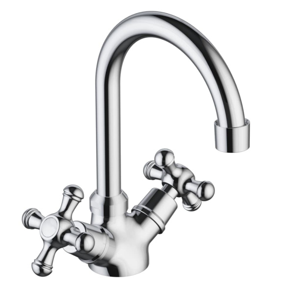 Смеситель для раковины RedBlu by Damixa Retro хром глянцевый