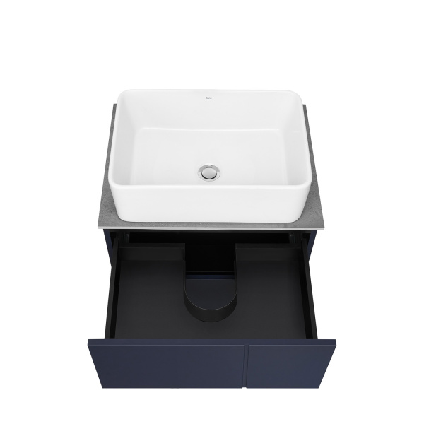 Тумба под раковину Roca Luna 60 см Z.RU93.0.776.6 подвесная синяя