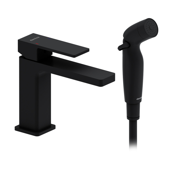 Смеситель для раковины Damixa Gala черный матовый