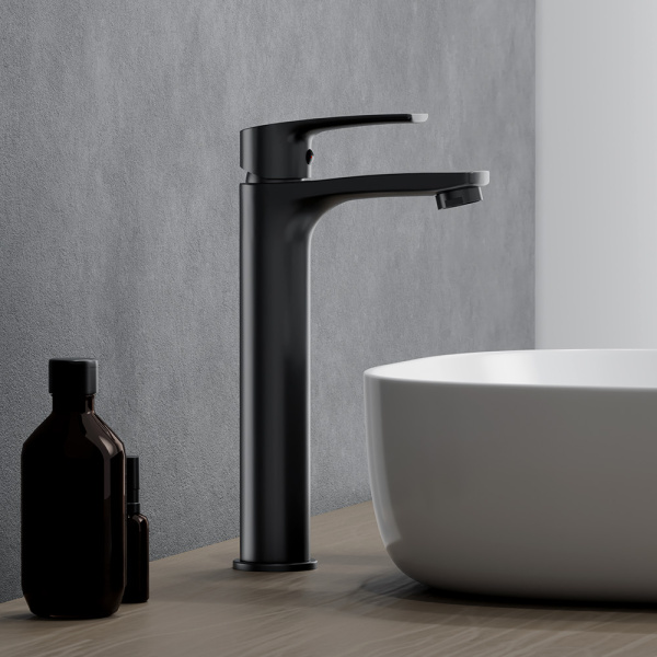 Смеситель для раковины Damixa Eclipse 2.0 черный матовый