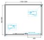 Душевой уголок 90x120 см BelBagno DUE DUE-AH-1-120/90-C-CR хром Душевой уголок 90x120 см BelBagno DUE DUE-AH-1-120/90-C-CR хром