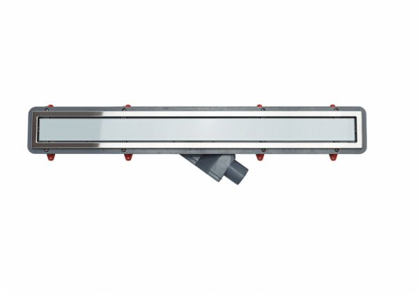 Линейный трап Pestan Confluo Premium White Glass Line 13000284 Линейный трап Pestan Confluo Premium White Glass Line 13000284
