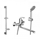 Комплект для ванной комнаты Bravat Fit 2 в 1 F00416C Комплект для ванной комнаты Bravat Fit 2 в 1 F00416C