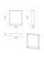 Зеркало 60x70 см Grossman Смарт 206007 графит Зеркало 60x70 см Grossman Смарт 206007 графит