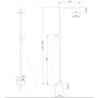 Душевая стойка ABBER Weiss Insel AF8020B без излива черная матовая Душевая стойка ABBER Weiss Insel AF8020B без излива черная матовая