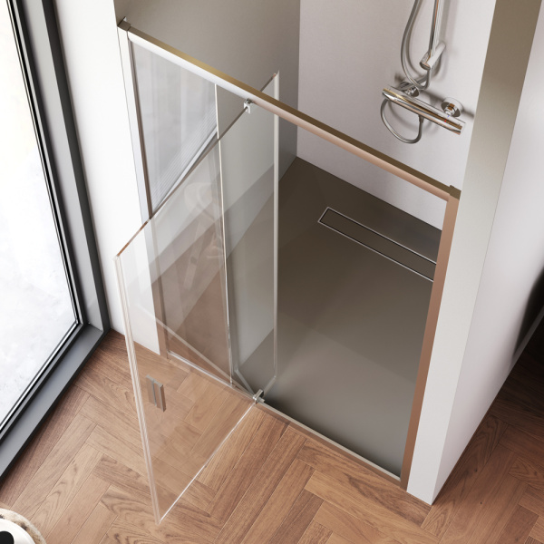 Душевая дверь AM.PM Gem 100x195 W90G-100-1P-MT профиль хром