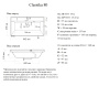 Раковина на тумбу Madera Classica 80x36 белая 4627173210188