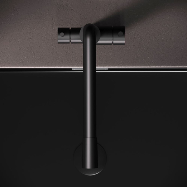 Смеситель для кухонной мойки Am.Pm X-Joy S с каналом для фильтра F85B05722 черный матовый