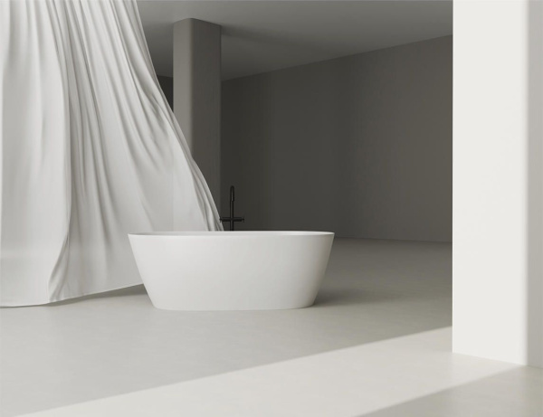 Ванна из литьевого камня Salini Sofia 170х80 102516G белая глянцевая