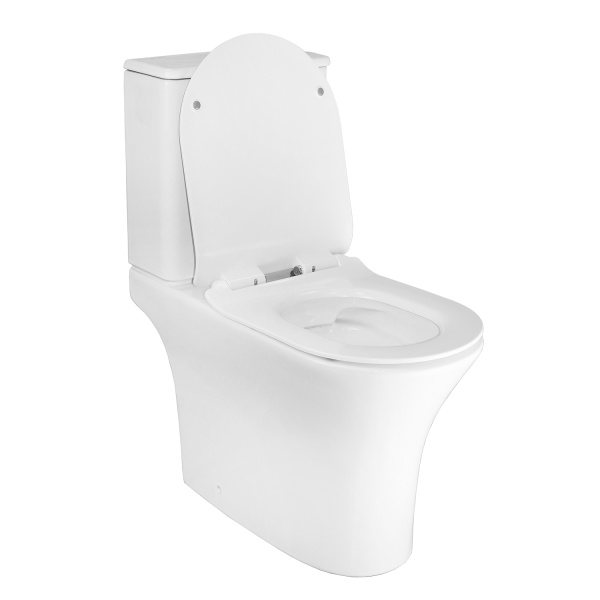 Унитаз-компакт Azario Frento AZ-2311 безободковый с микролифтом