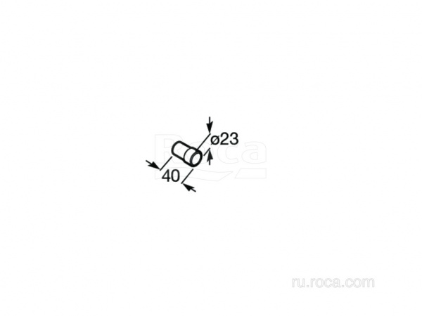 Крючок Roca Superinox 817300002 Крючок Roca Superinox 817300002