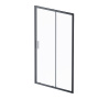 Дверь душевая в нишу 120 см AM.PM Gem W90G-120-1-195BT профиль черный матовый стекло прозрачное Дверь душевая в нишу 120 см AM.PM Gem W90G-120-1-195BT профиль черный матовый стекло прозрачное
