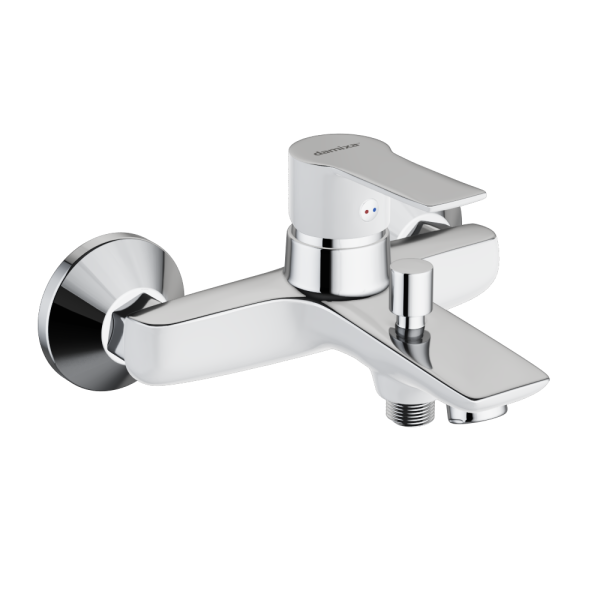 Смеситель для ванны и душа Damixa Origin Elegance 841000000 белый Смеситель для ванны и душа Damixa Origin Elegance 841000000 белый