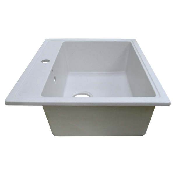 Кухонная мойка прямоугольная искусственный мрамор 57x50 Azario Litos CS00079702 серая Кухонная мойка прямоугольная искусственный мрамор 57x50 Azario Litos CS00079702 серая
