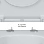 Унитаз BERGES подвестной EGO Rimless 49см, сиденье Дюропласт Toma Slim SO, микролифт, быстросьем Унитаз BERGES подвестной EGO Rimless 49см, сиденье Дюропласт Toma Slim SO, микролифт, быстросьем