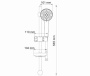 Душевой комплект WasserKRAFT A005 Душевой комплект WasserKRAFT A005