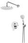 Душевая система с переключателем для верхнего и ручного душа  Cezares NAUTIC NAUTIC-DSIP-01 хром Душевая система с переключателем для верхнего и ручного душа  Cezares NAUTIC NAUTIC-DSIP-01 хром