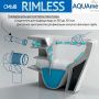Унитаз подвесной 37х36х49 см AQUAme AQM2002MGR серый матовый Унитаз подвесной 37х36х49 см AQUAme AQM2002MGR серый матовый