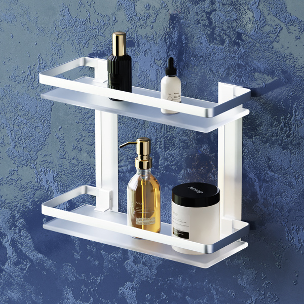 Полка для душа AM.PM Sense L 20755 A7455200 серебристая глянцевая