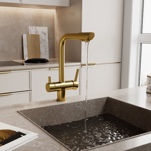 Смеситель для кухни 2 воды WasserKRAFT A8387 Смеситель для кухни 2 воды WasserKRAFT A8387