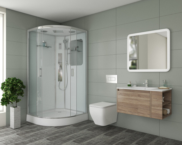 Душевая кабина 90x90 Niagara Premium NG-6001-01G с гидромассажем Душевая кабина 90x90 Niagara Premium NG-6001-01G с гидромассажем